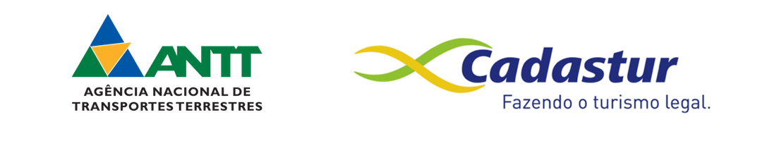 Selos oficiais ANTT — Agência Nacional de Transportes Terrestres e Cadastur